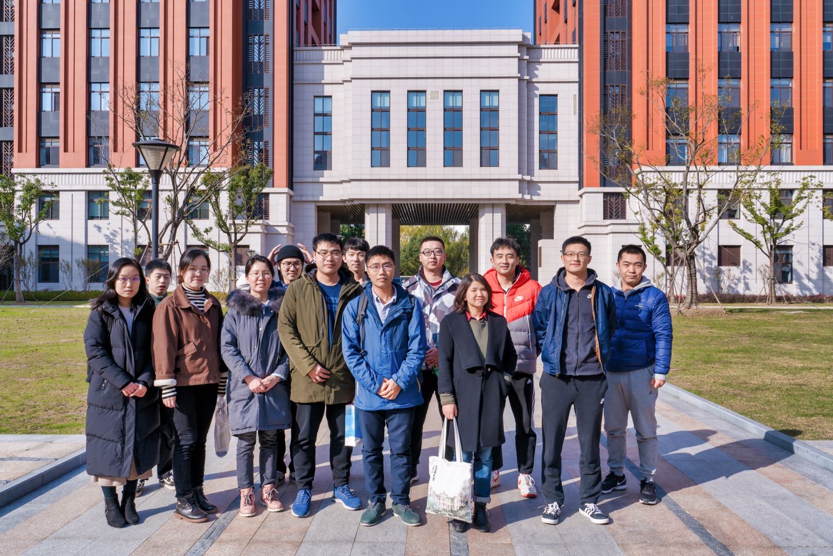 Members of the LIMO Lab on the Shanghai Jiao Tong University campus